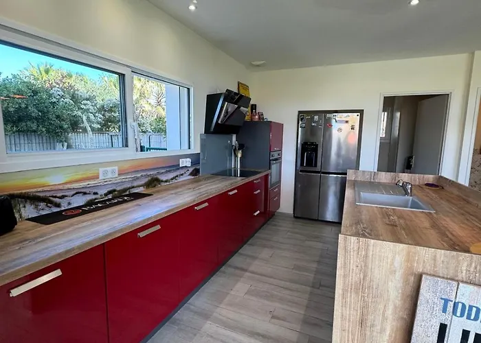 Villa Proche Mer, Piscine Grand Terrain Capao *