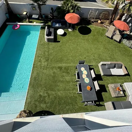 וילה Proche Mer, Piscine Grand Terrain Jazz By Capao *